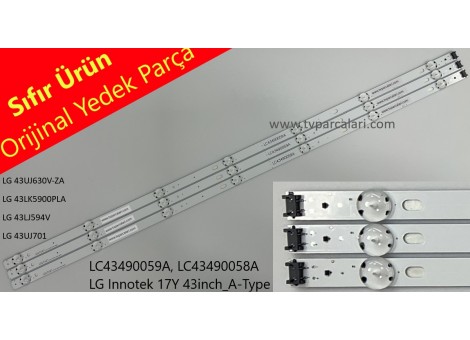 LG 43UJ630V, LG 43UJ651V, LG 43UJ701V, LG 43LK5900PLA, LG 43LJ594V, LG 43UM7100PLB, LG 43UK6470PLC, LG 43UN71006LB, Tv Led bar